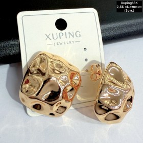 Сережки Xuping18К 20570 (3.см) «цвяшки»